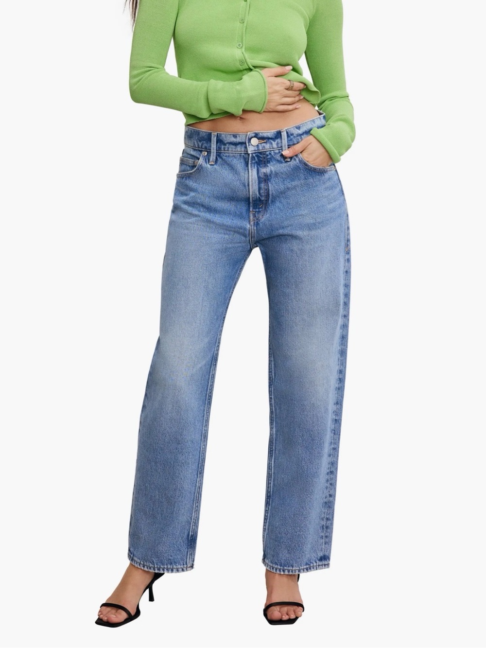 Good American good standard straight Jeans